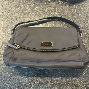 Kate Spade New York Top Handle Nylon Bag with attachable strap to wear crossbody